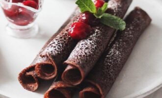 Шоколадные блинчики